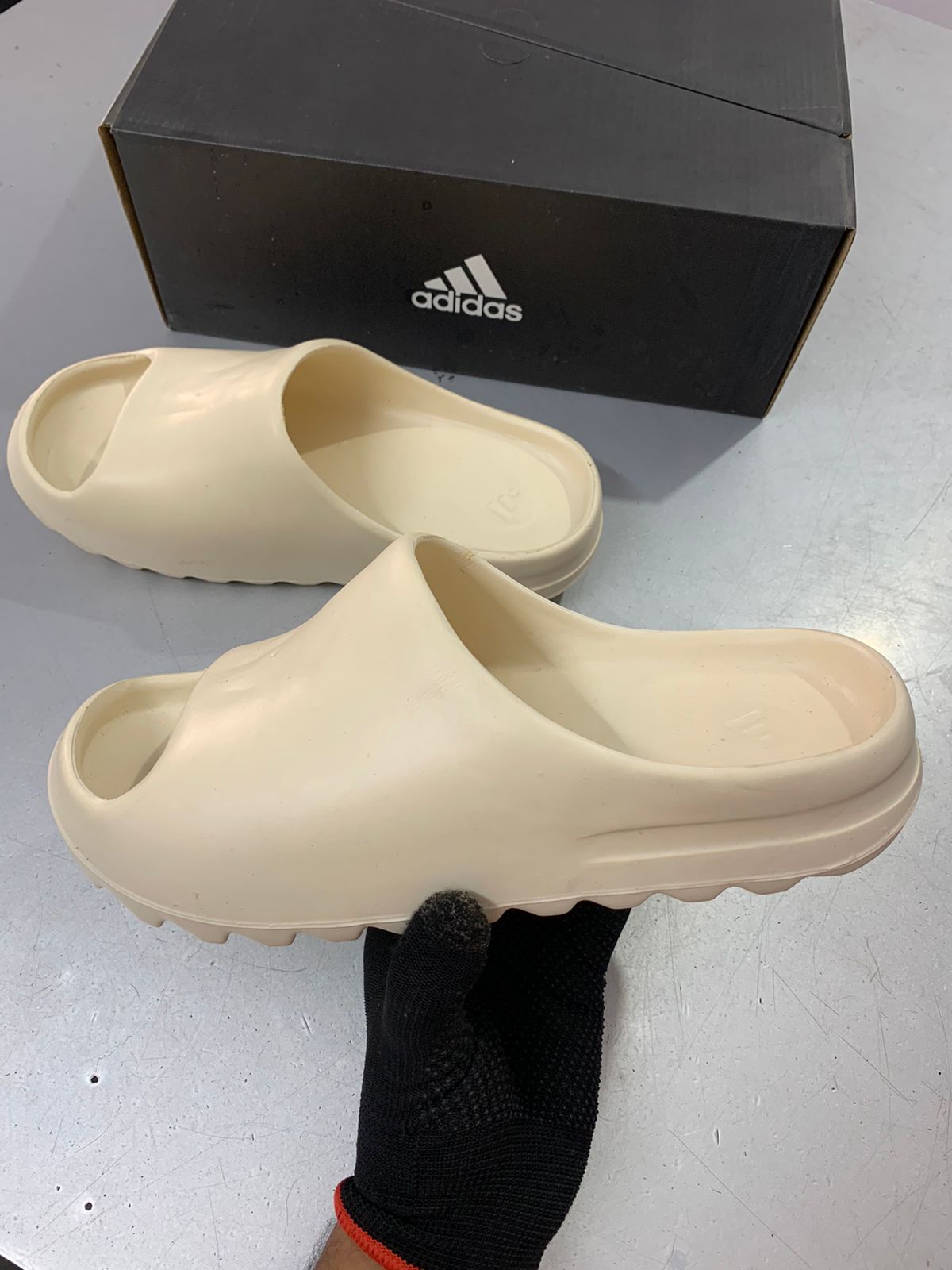 first copy adidas yezzy 350 white slides for men