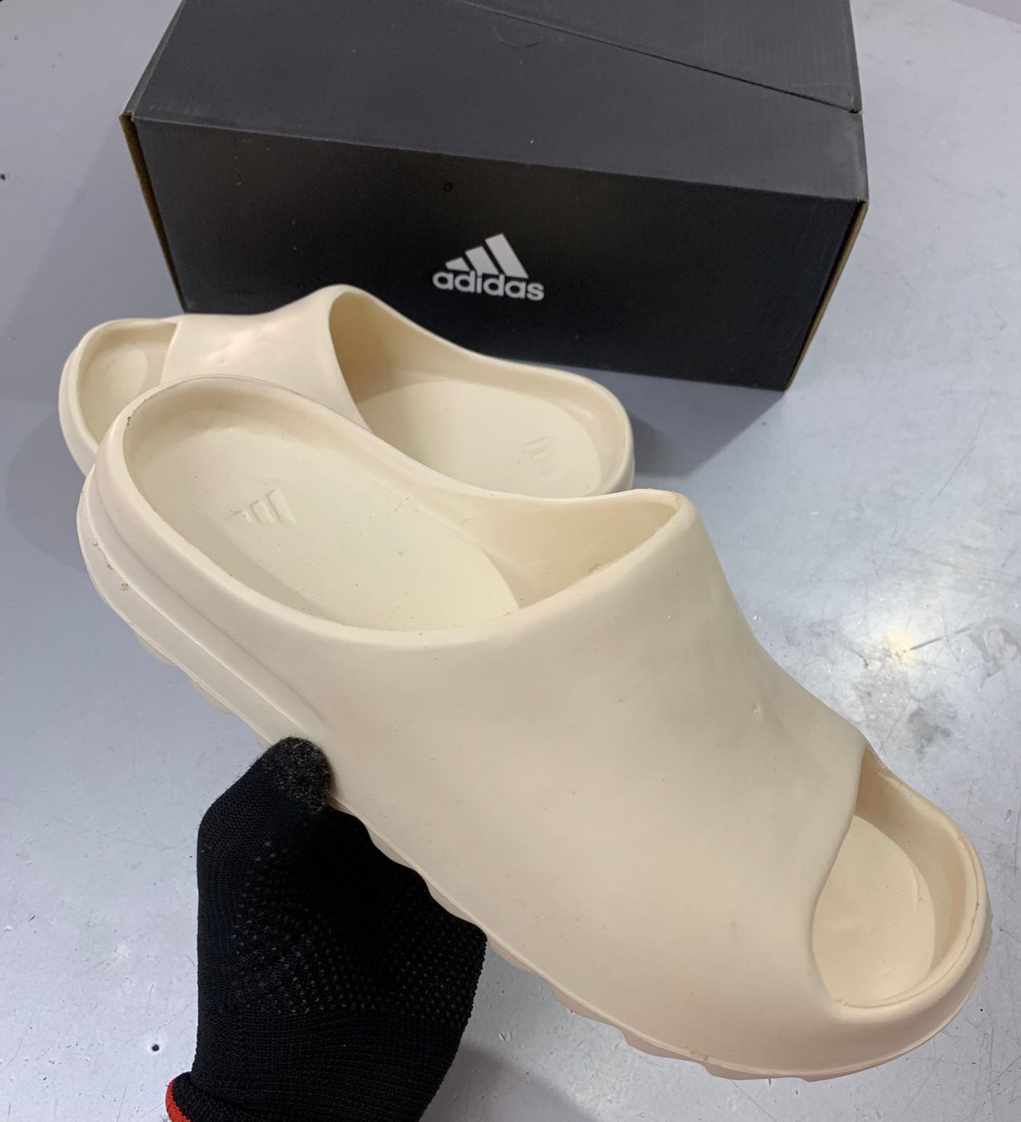 first copy adidas yezzy 350 white slides for men