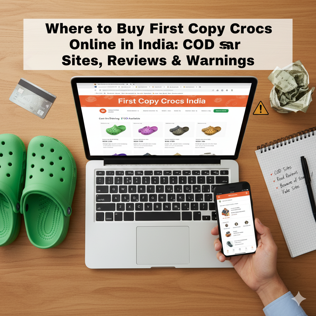 Where to Buy First Copy Crocs Online in India: COD Sites, Reviews & Warnings
